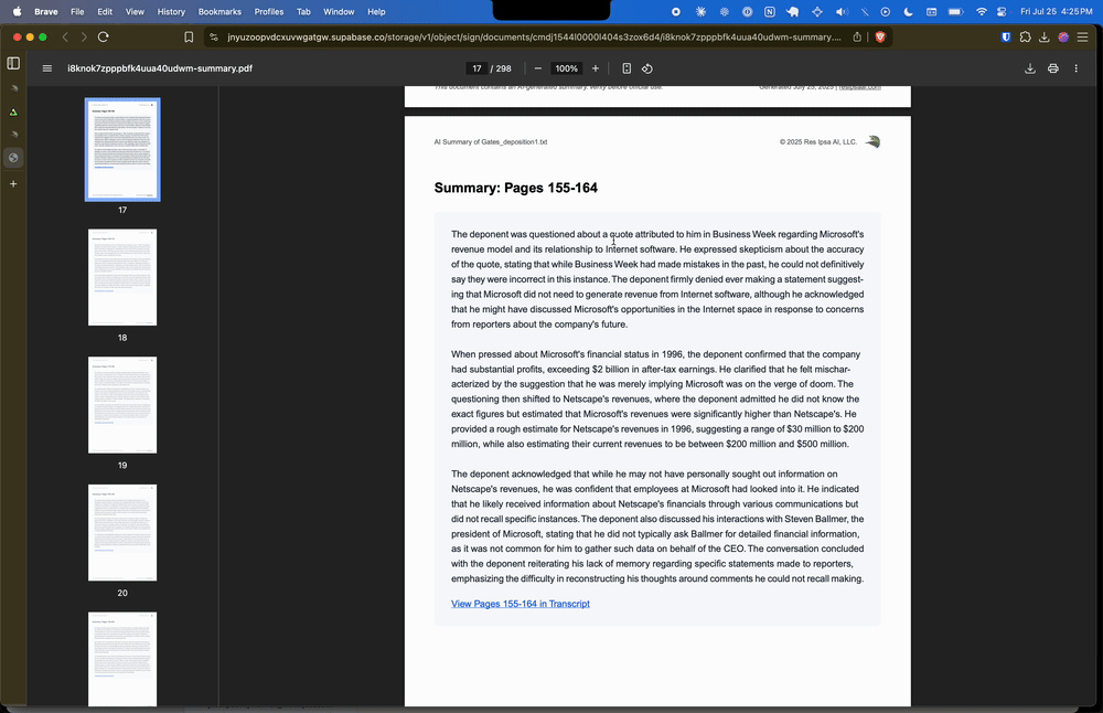 Res Ipsa AI - Scrollable PDF